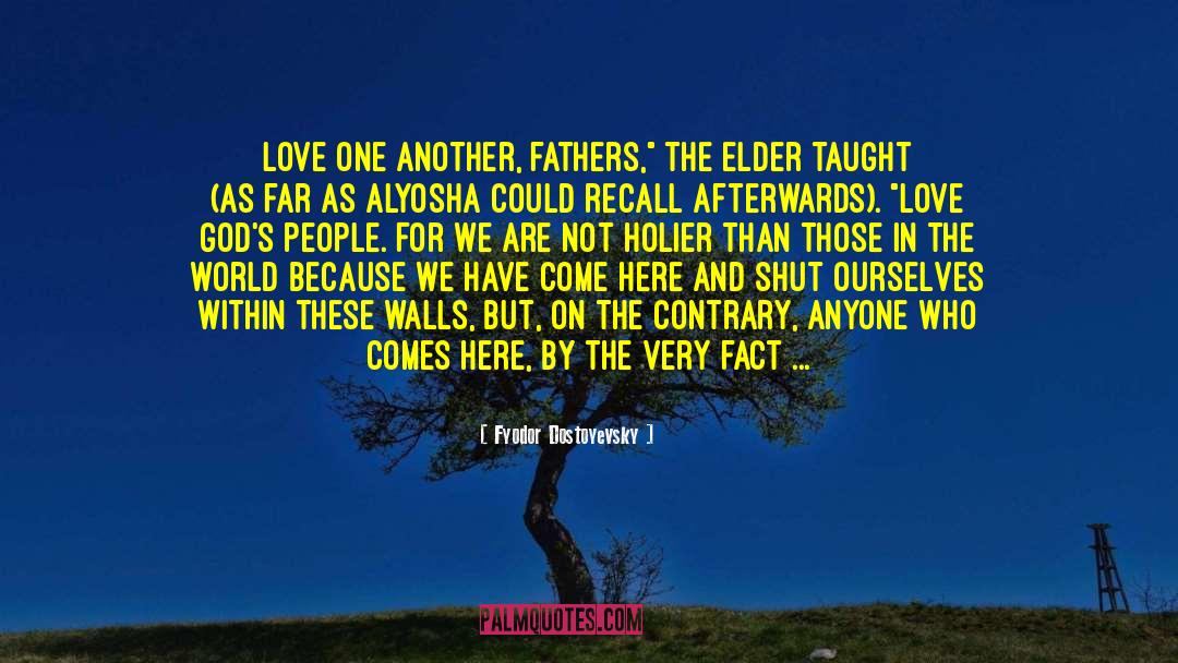Love You Elder Sister quotes by Fyodor Dostoyevsky