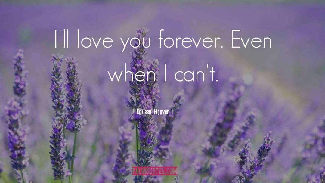 Love You Forever quotes by Colleen Hoover