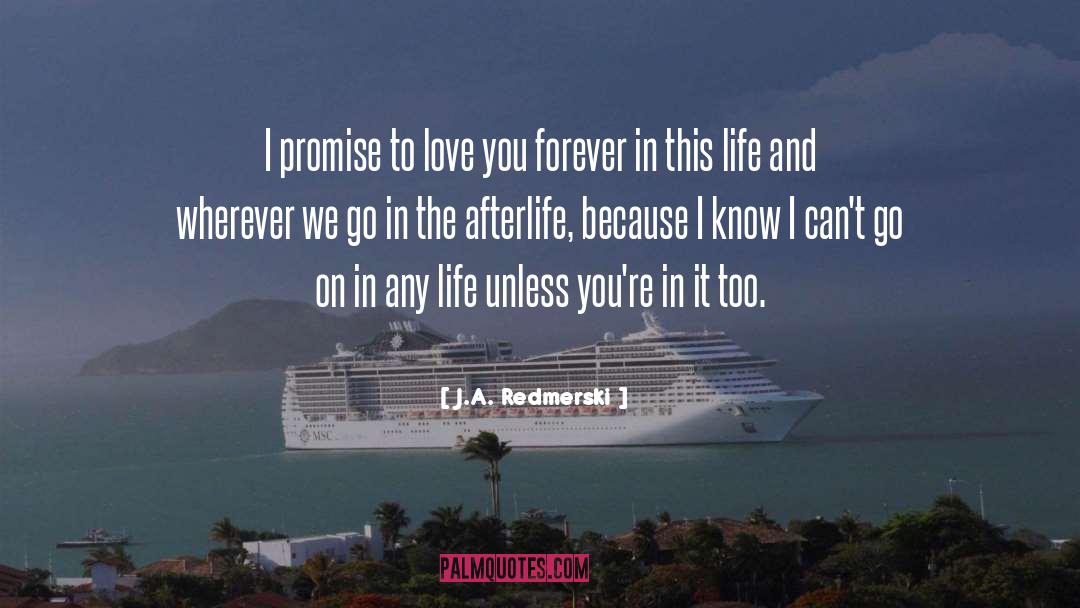 Love You Forever quotes by J.A. Redmerski