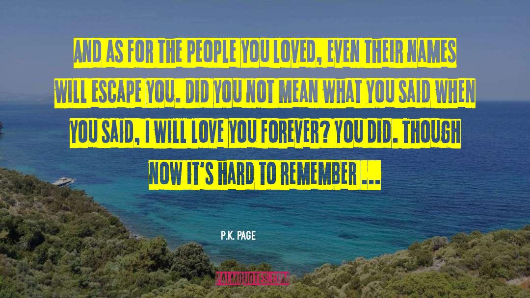 Love You Forever quotes by P.K. Page