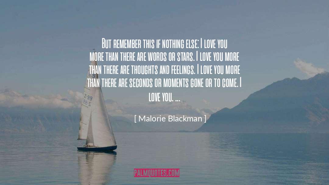 Love You More quotes by Malorie Blackman