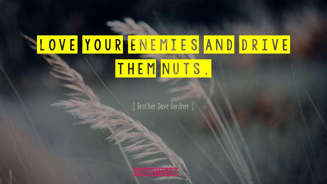 Love Your Enemies quotes by Brother Dave Gardner