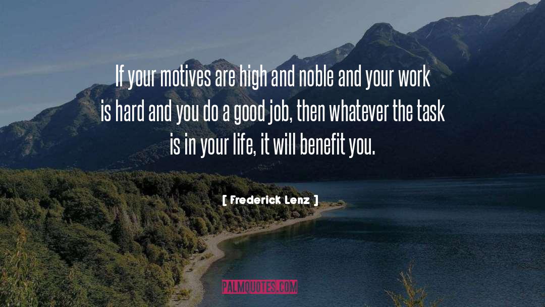 Love Your Work quotes by Frederick Lenz