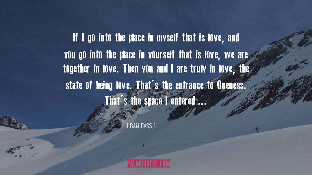 Love Yourself Tear quotes by Ram Dass