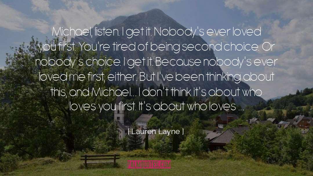 Loved You quotes by Lauren Layne