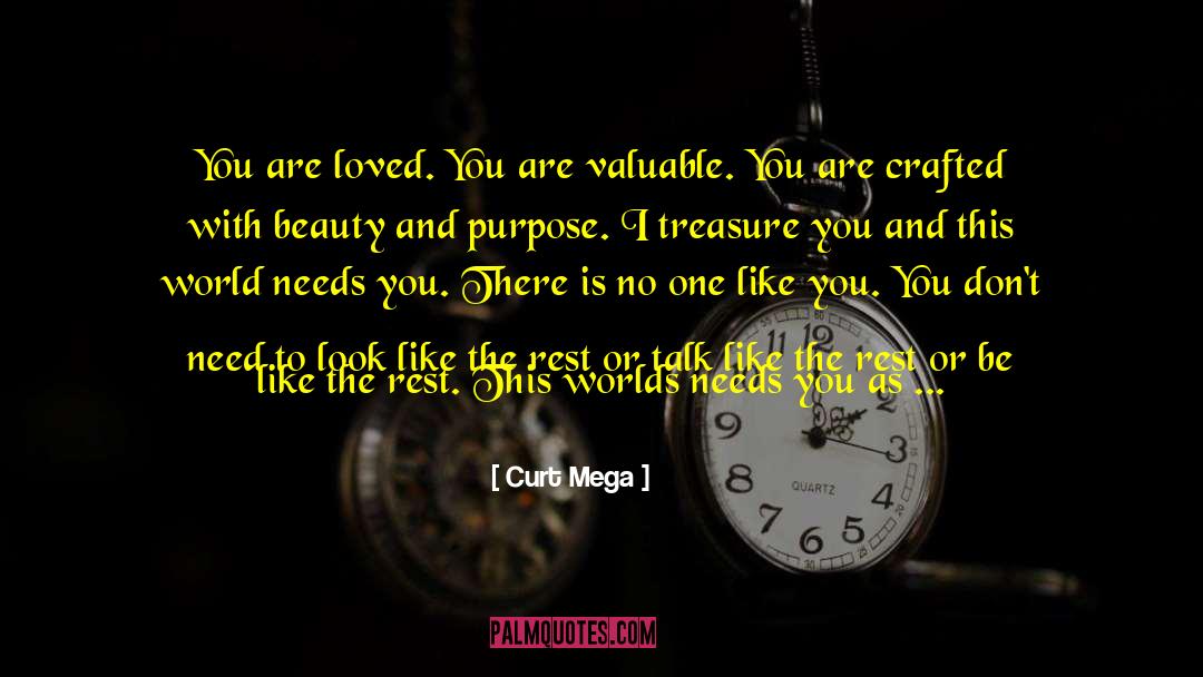 Loved You quotes by Curt Mega