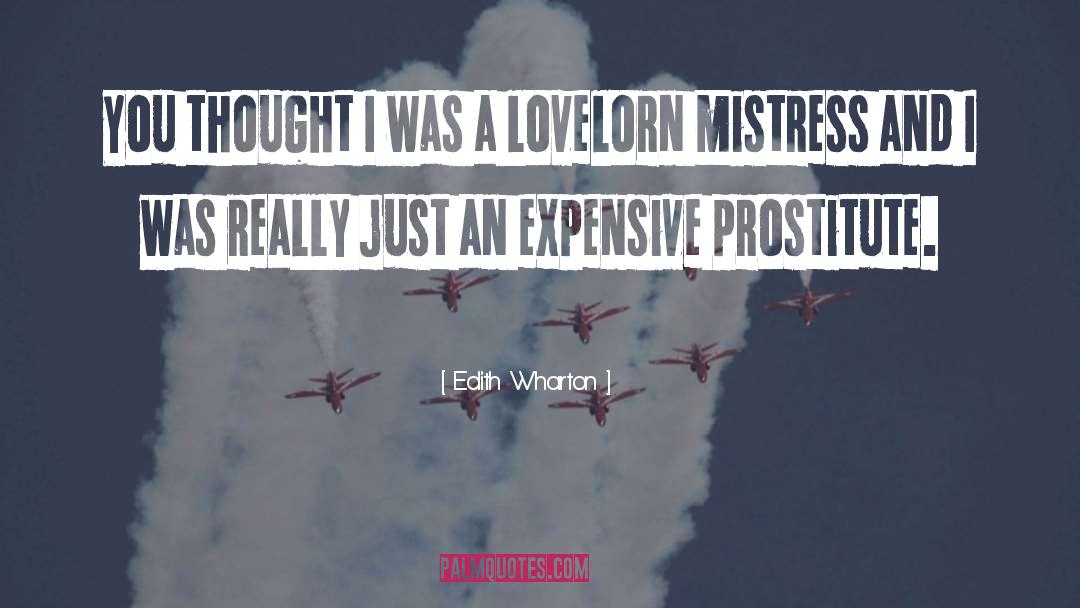 Lovelorn quotes by Edith Wharton