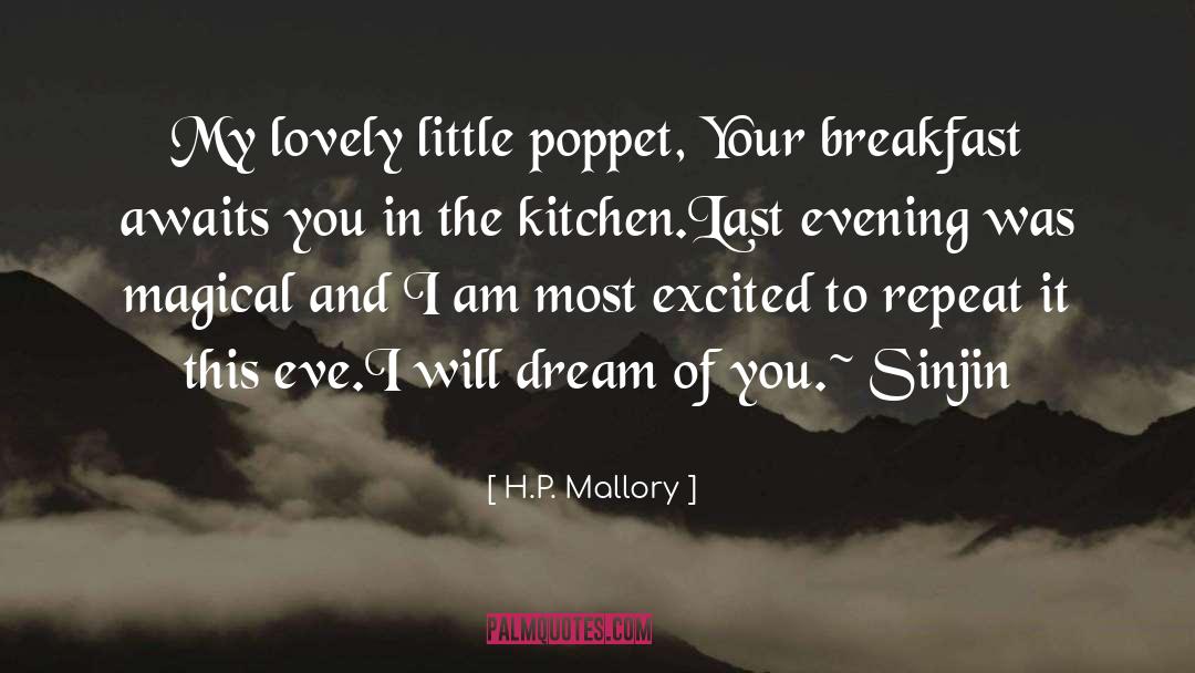 Lovely Evening With Friends quotes by H.P. Mallory