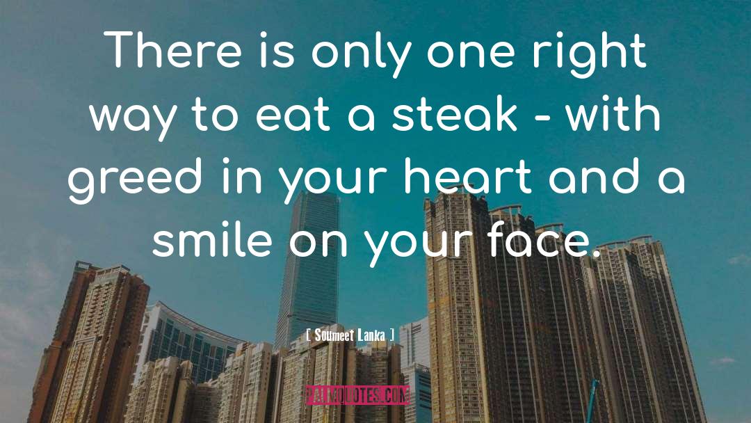 Lovely Face quotes by Soumeet Lanka