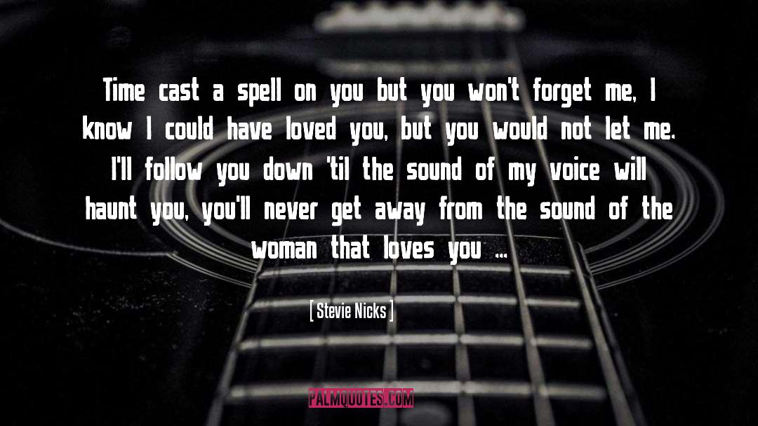 Lovely Voice quotes by Stevie Nicks