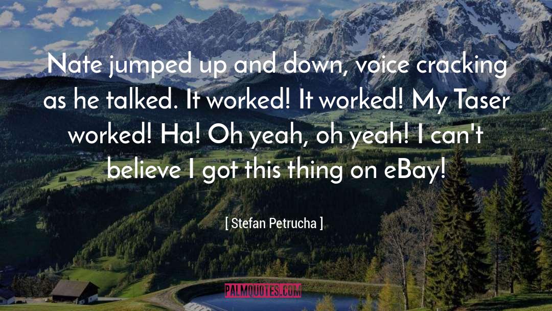 Lovely Voice quotes by Stefan Petrucha