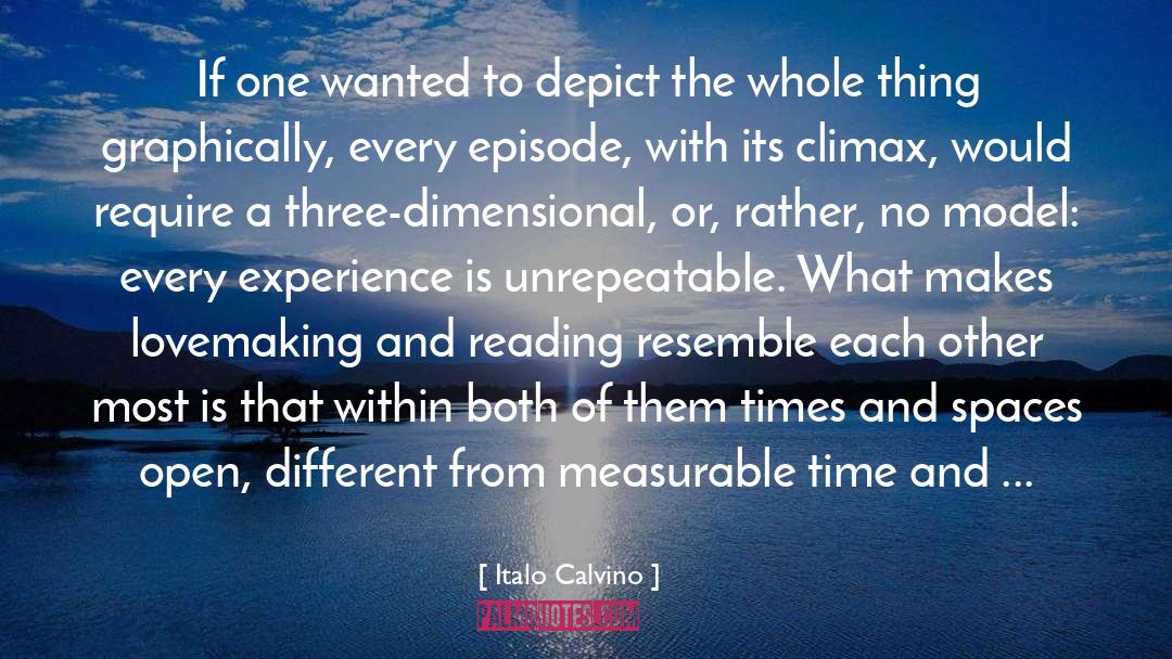 Lovemaking quotes by Italo Calvino