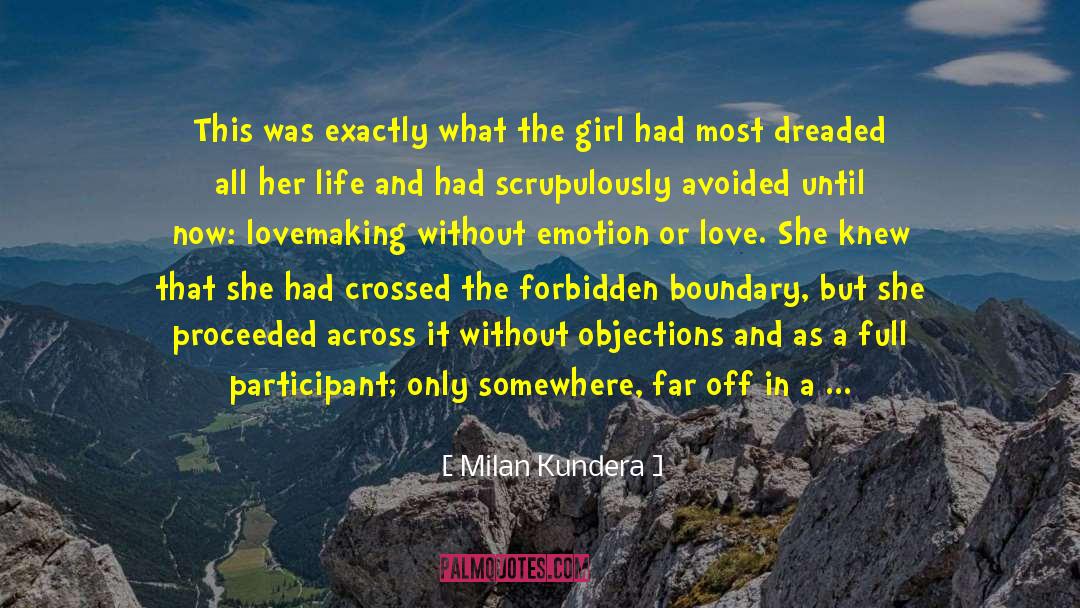 Lovemaking quotes by Milan Kundera