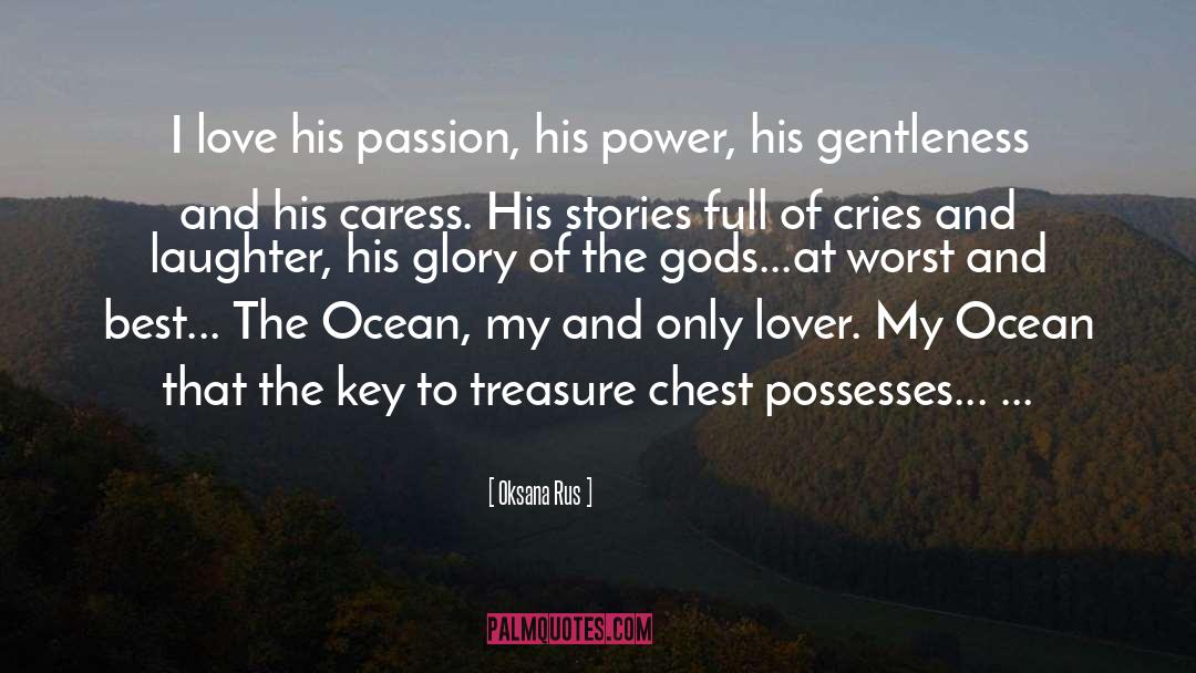 Lover Enshrined quotes by Oksana Rus
