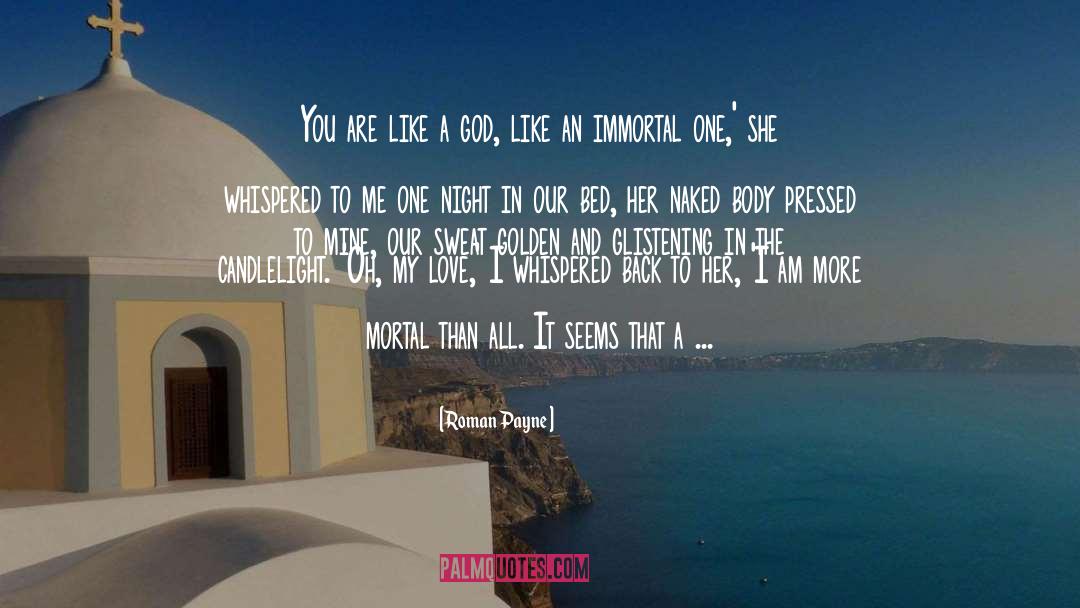 Lover quotes by Roman Payne