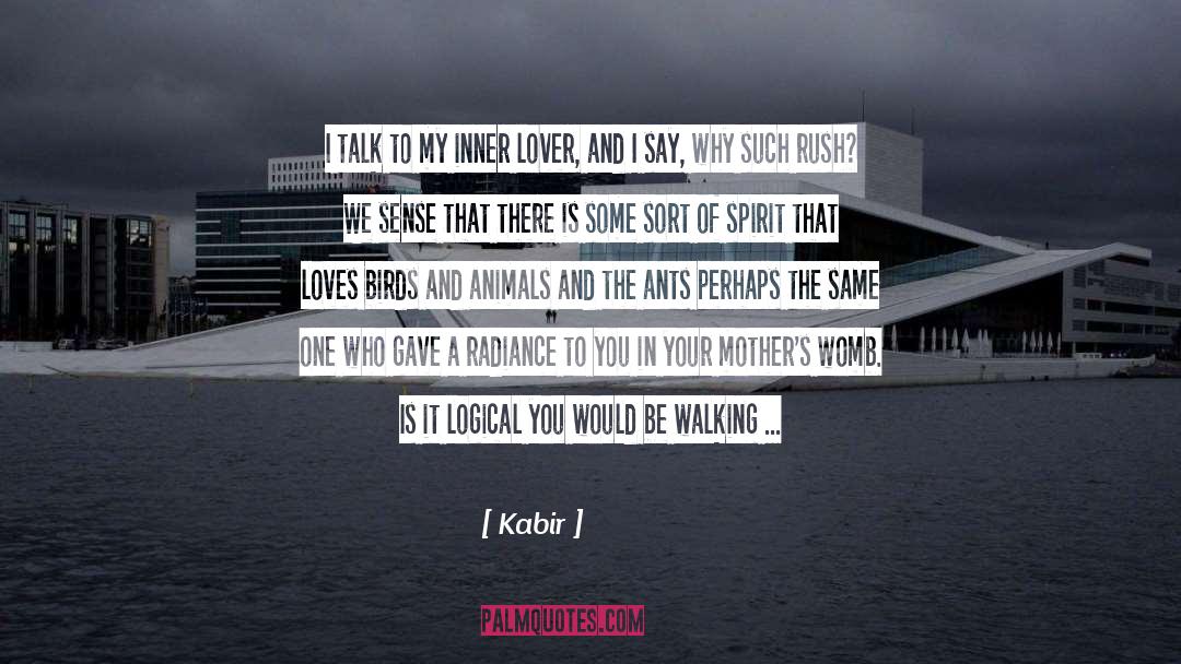 Lover quotes by Kabir