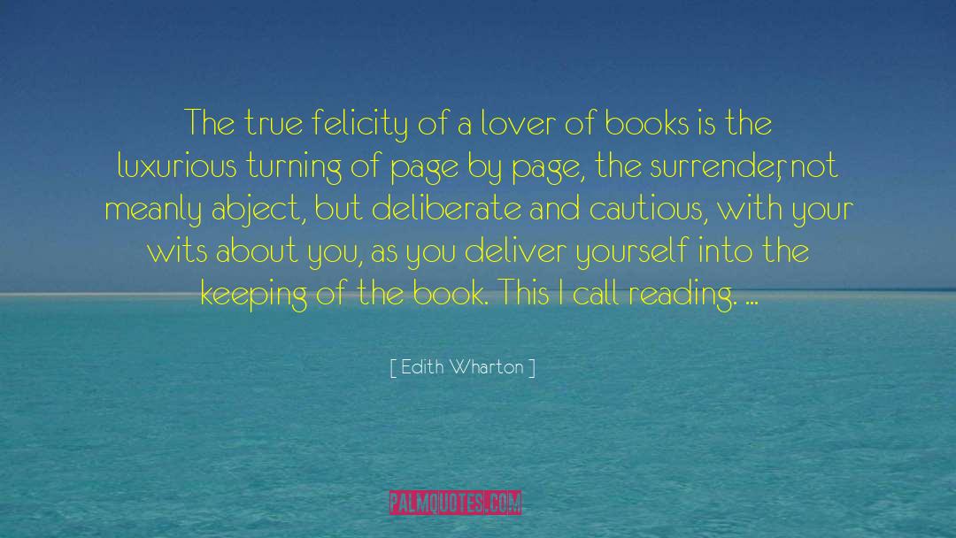 Lover Reborn quotes by Edith Wharton