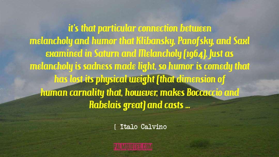 Lover Sadness quotes by Italo Calvino