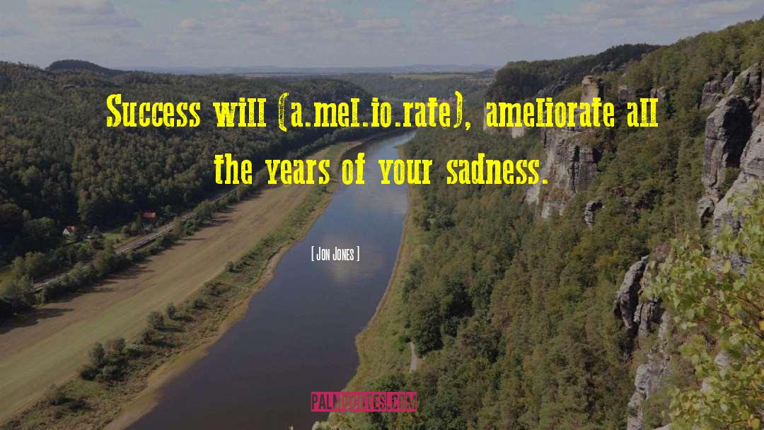 Lover Sadness quotes by Jon Jones