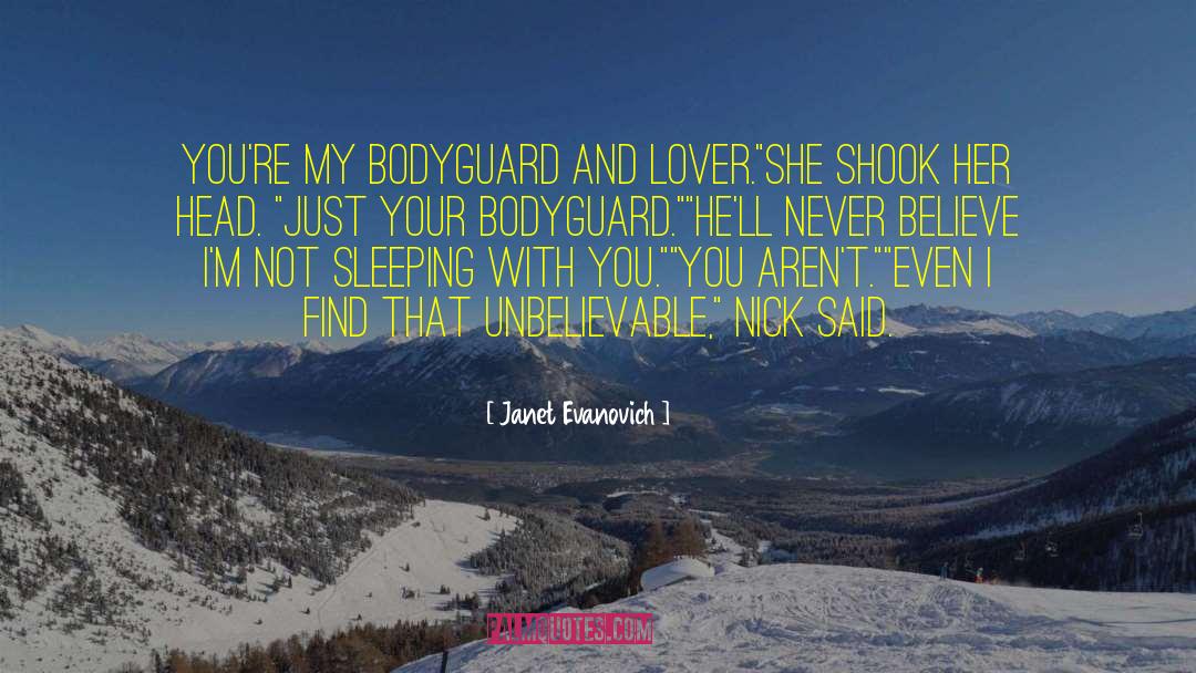 Lover Unbound quotes by Janet Evanovich