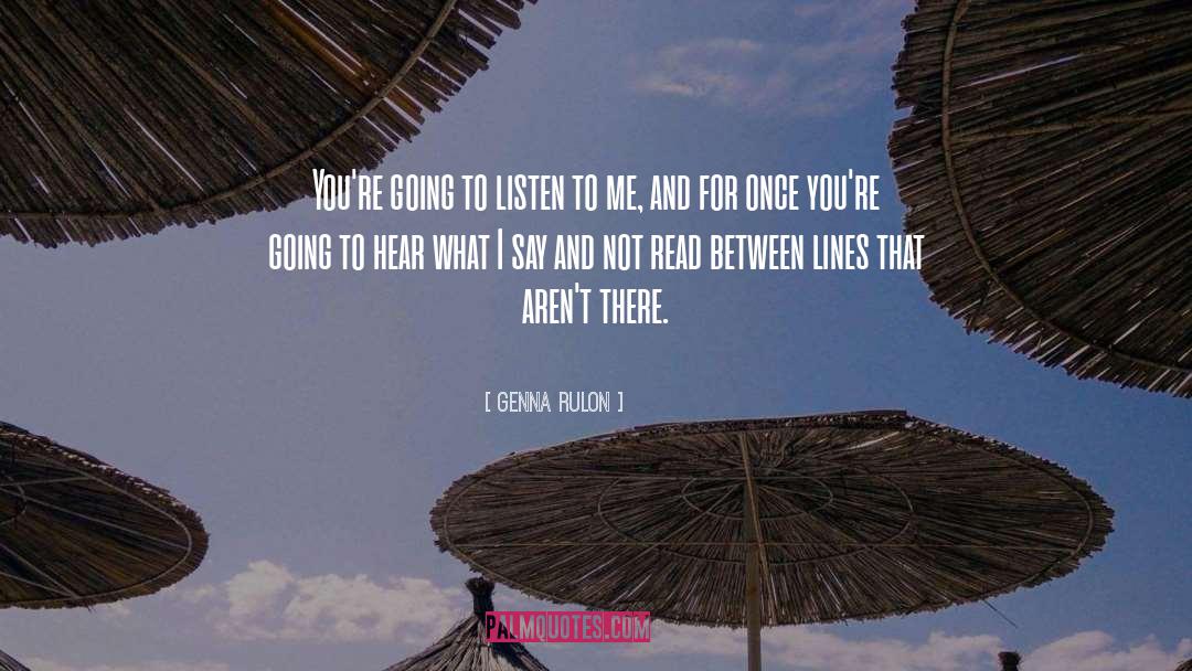 Lovers And Leavers quotes by Genna Rulon