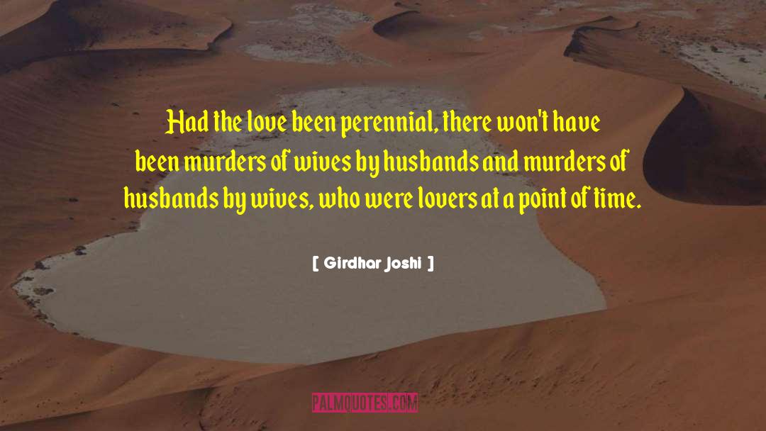 Lovers Departing quotes by Girdhar Joshi