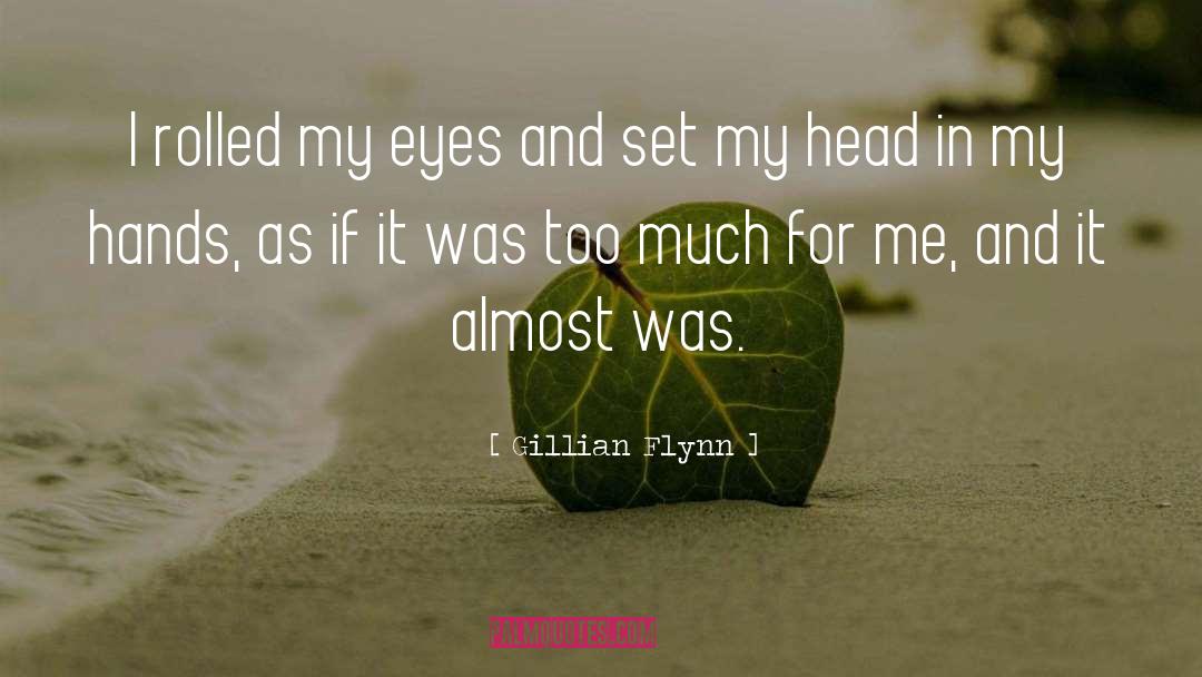 Lovers Eyes quotes by Gillian Flynn