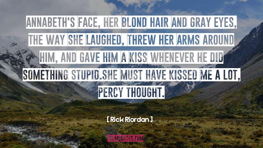 Lovers Eyes quotes by Rick Riordan