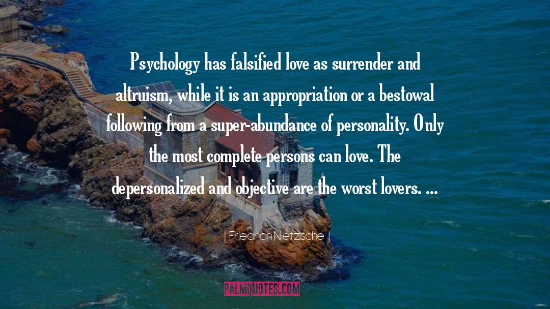 Lovers Love quotes by Friedrich Nietzsche