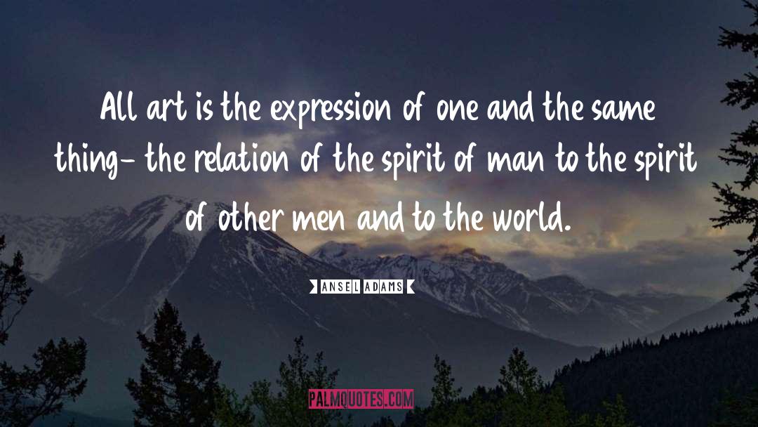 Lovers Of Art quotes by Ansel Adams