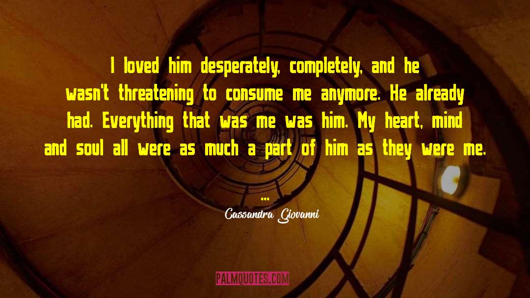 Lovers Quarrels quotes by Cassandra Giovanni