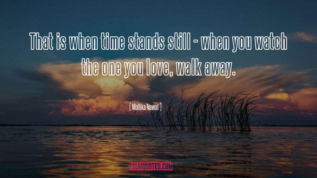 Lovers Sadness quotes by Mallika Nawal