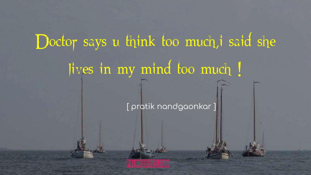 Lovers Sadness quotes by Pratik Nandgaonkar