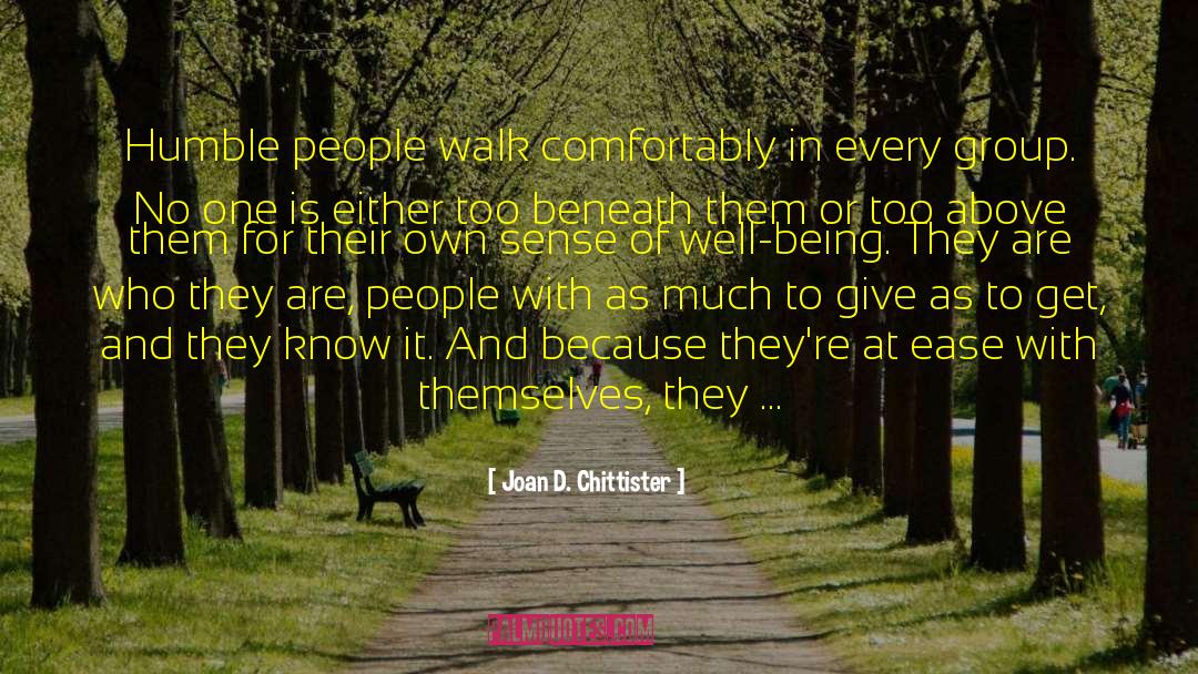 Lovers Walk quotes by Joan D. Chittister
