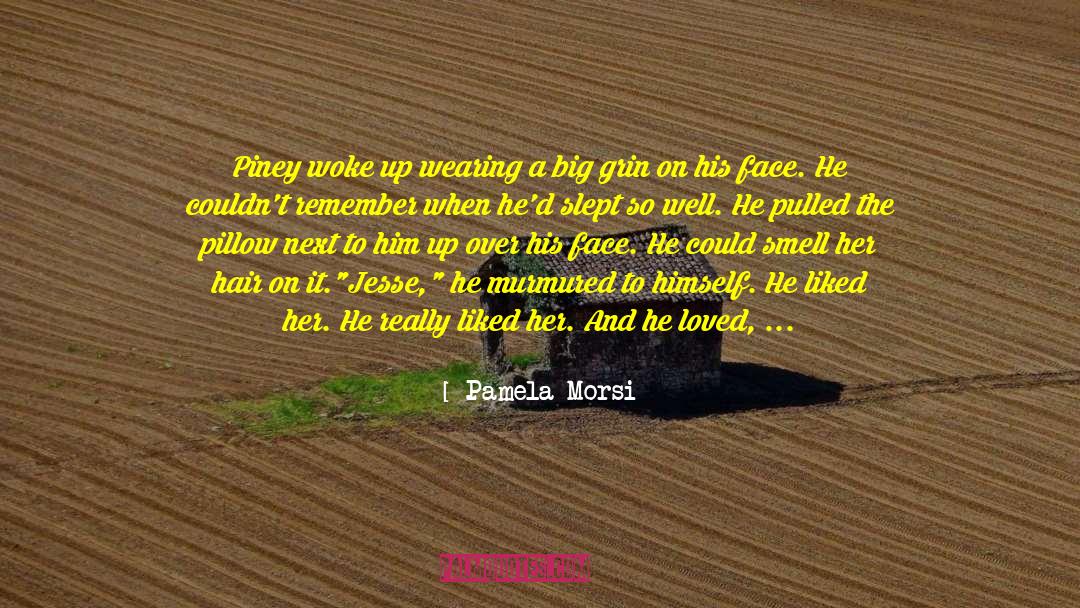 Lovesick quotes by Pamela Morsi