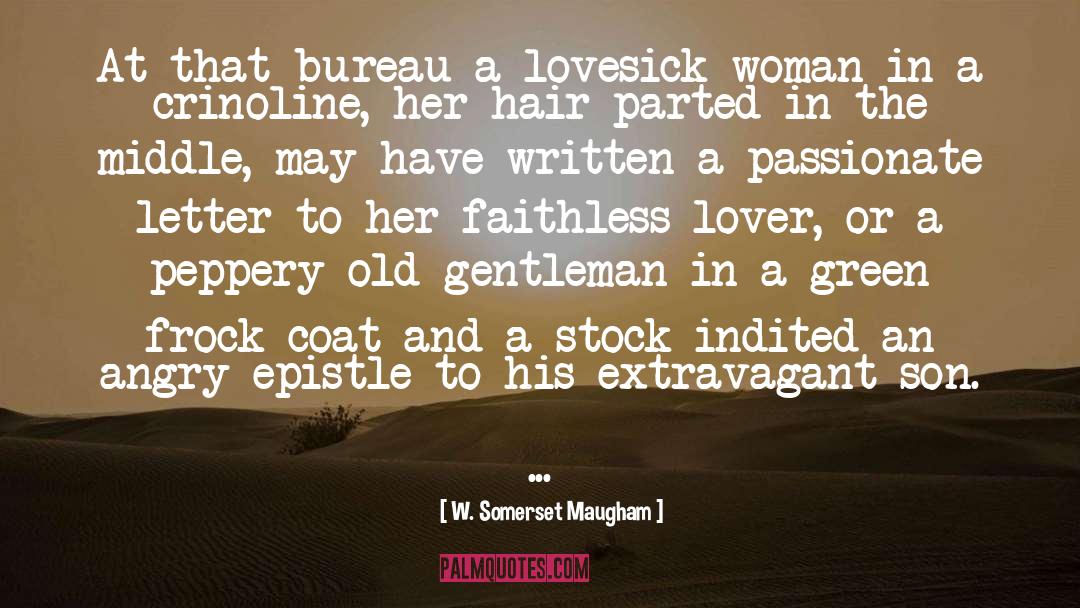 Lovesick quotes by W. Somerset Maugham