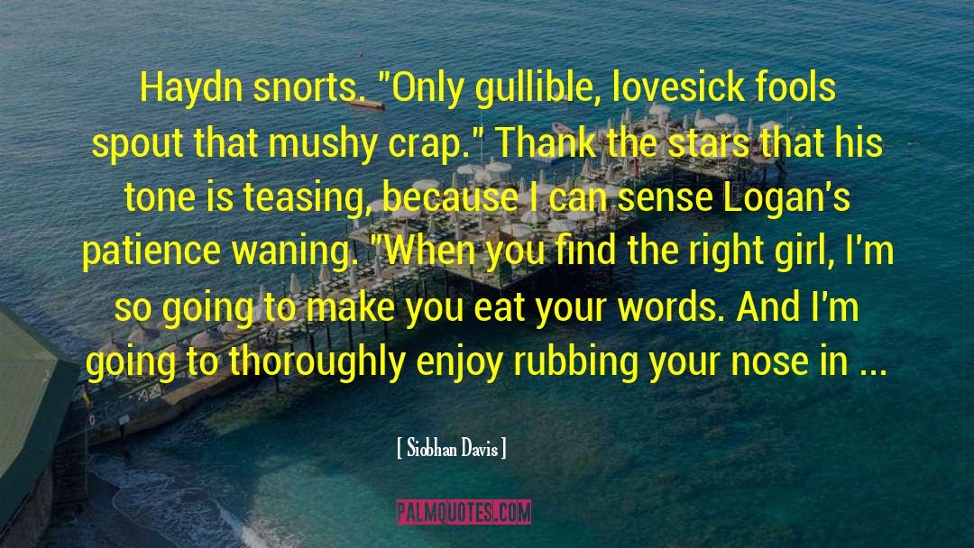 Lovesick quotes by Siobhan Davis