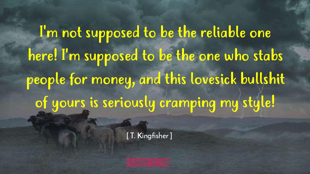 Lovesick quotes by T. Kingfisher