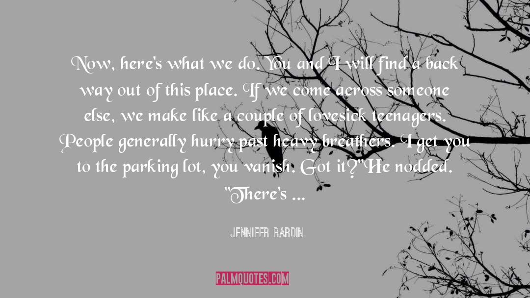 Lovesick quotes by Jennifer Rardin