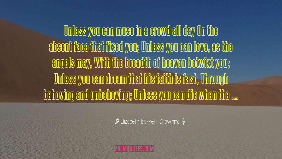 Loving Beings quotes by Elizabeth Barrett Browning