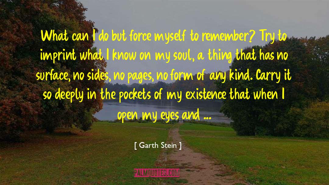 Loving Eyes quotes by Garth Stein