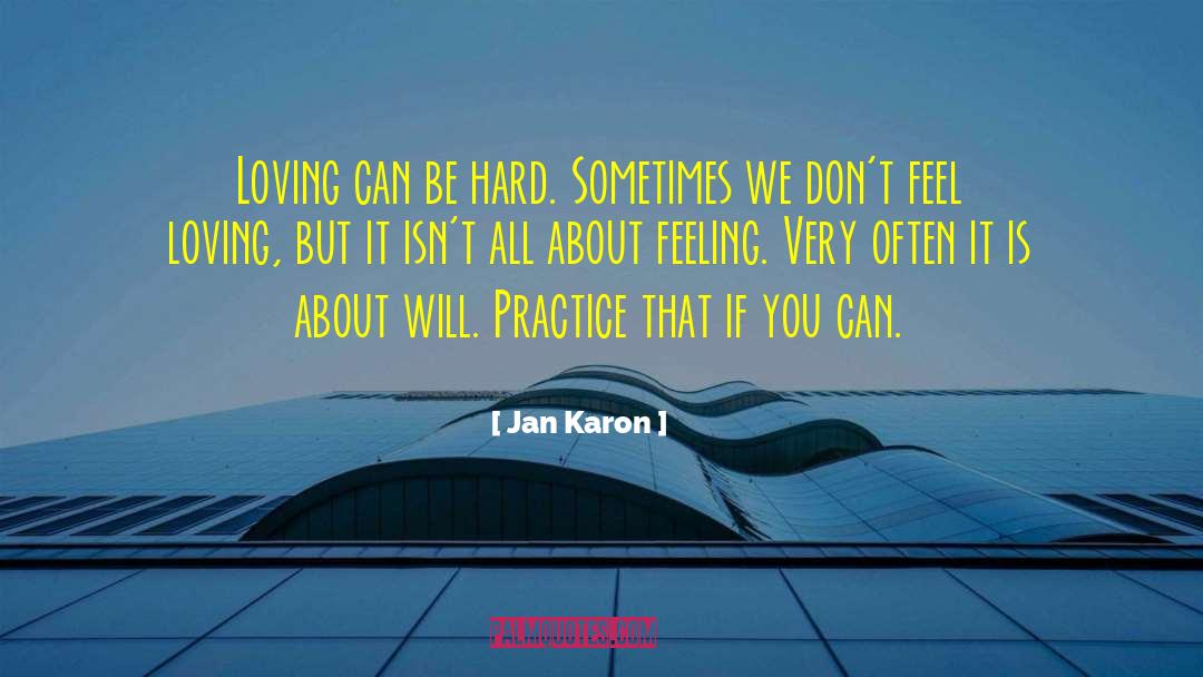 Loving Father quotes by Jan Karon