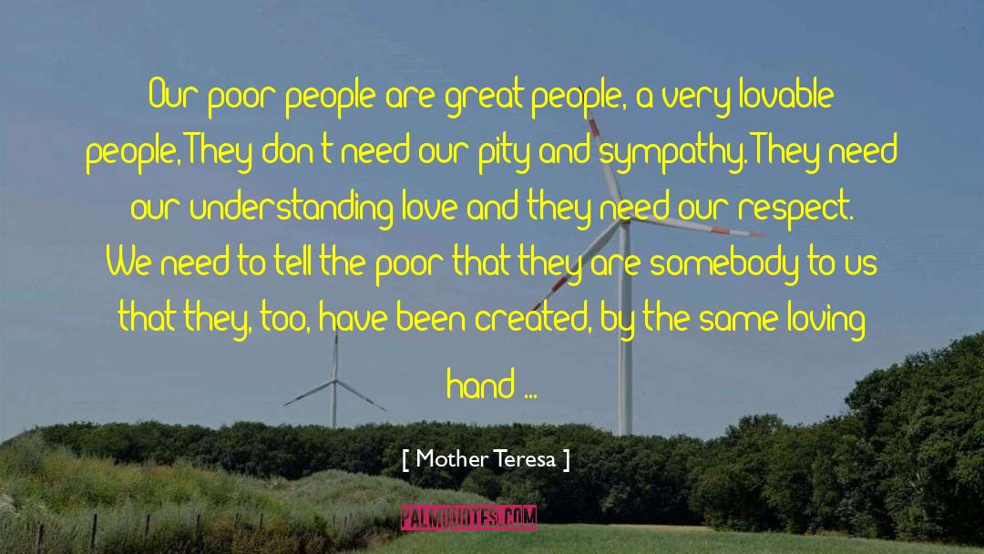 Loving Hands quotes by Mother Teresa