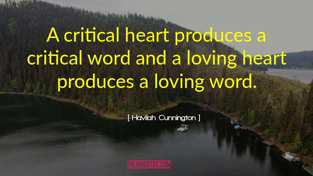 Loving Heart quotes by Havilah Cunnington