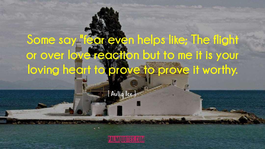 Loving Heart quotes by Auliq Ice