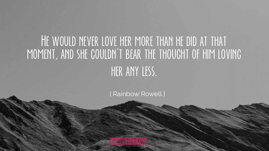 Loving Her quotes by Rainbow Rowell
