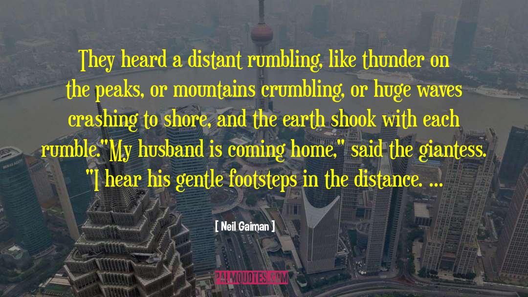 Loving Husband quotes by Neil Gaiman