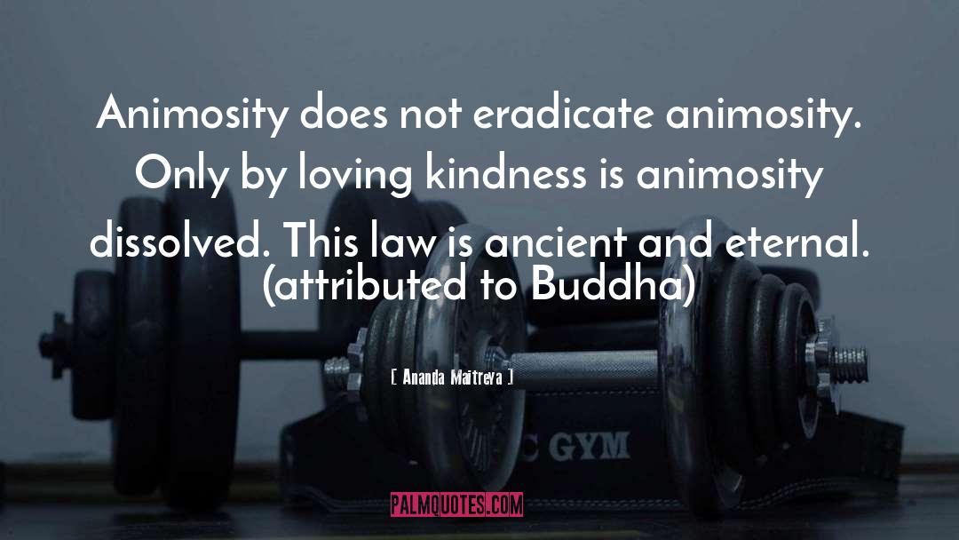 Loving Kindness quotes by Ananda Maitreya