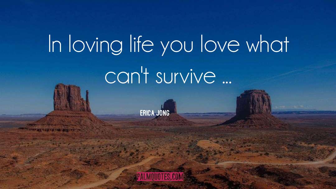 Loving Life quotes by Erica Jong