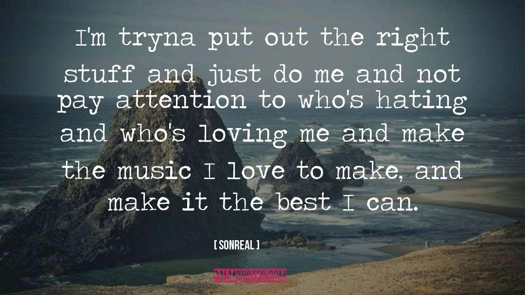 Loving Me quotes by SonReal